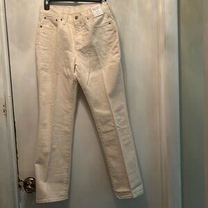 NWT, 26p, Jcrew, full length Demi boot cut jeans. Inseam 29, leg opening 18.